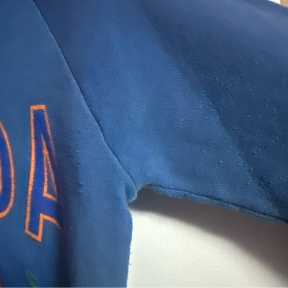 Vintage 90s Fruit of the Loom Blue Florida Gators Sweatshirt - Picture 9 of 16